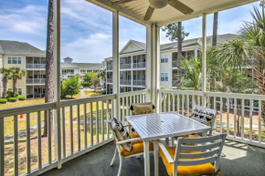 Sunny Coastal Condo about 1 Mi to N Myrtle Beach!